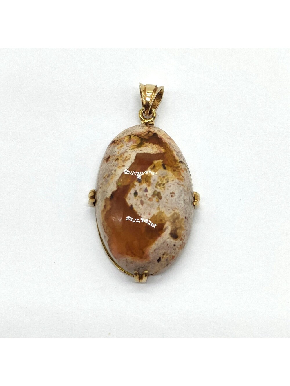 Jewelry Pendant Head Opal Gold Yellow Gold Beiges 5522279